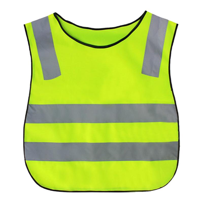 儿童反光背心小学生反光衣安全服黄马甲交通安全幼儿园多色定制