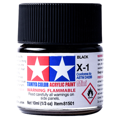 田宫水性漆高达模型亮光色X1-X35