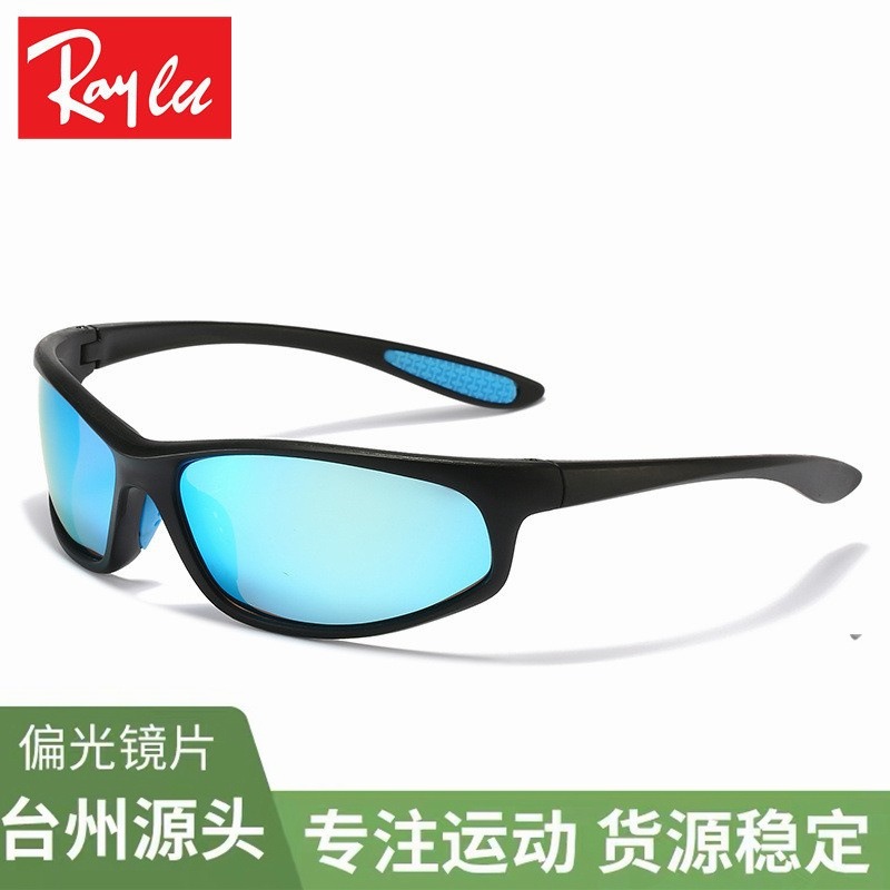 新品 俊莱户外运动眼镜D185骑行挡风夜视墨镜 新款男女偏光太阳镜