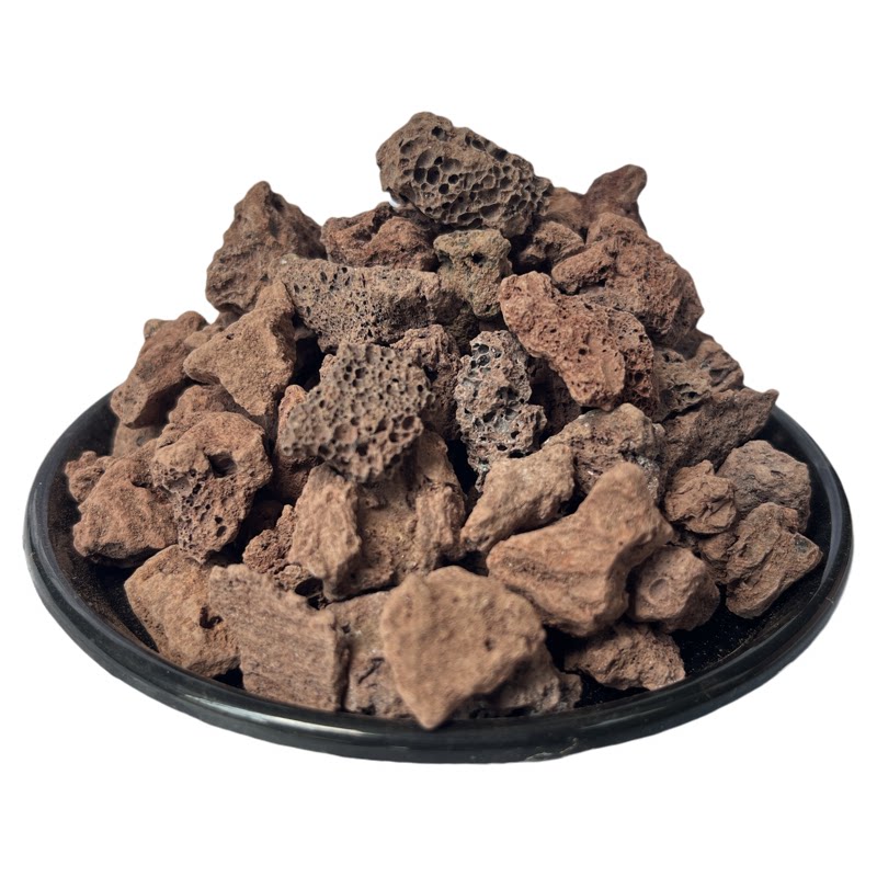 养鱼火山石鱼缸垫材兰花铺面石造