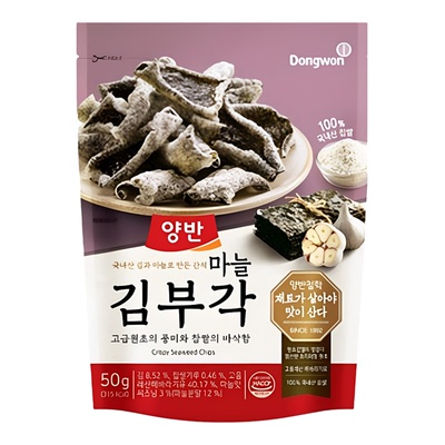 Dongwon东远海苔脆片健紫菜锅巴