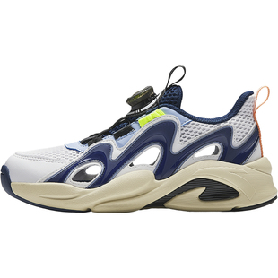 安踏儿童男童框子鞋透气运动鞋跑鞋2025夏新款防滑中童休闲沙滩鞋