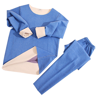 德绒儿童保暖内衣套装男女童秋冬加厚无痕发热秋衣秋裤打底睡衣裤