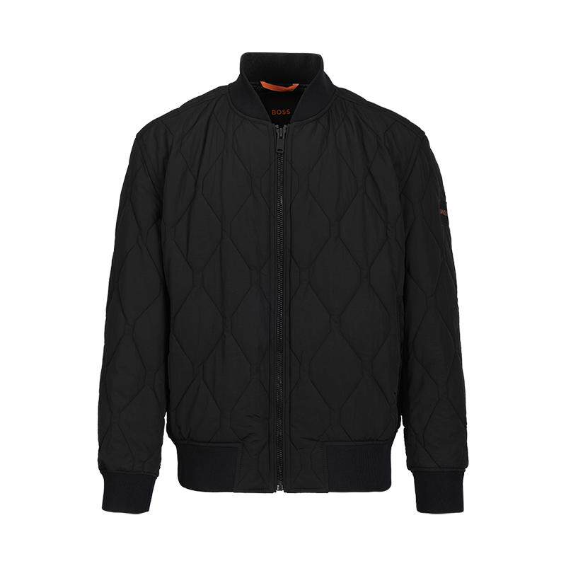 HugoBoss秋冬绗缝拉链保暖棉服