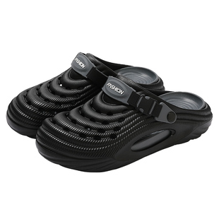 德国医用手术室拖鞋男款2026新款夏季防滑防臭eva洞洞鞋男士外穿