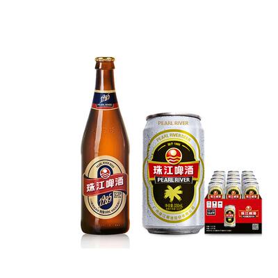 珠江啤酒经典鲜爽啤酒