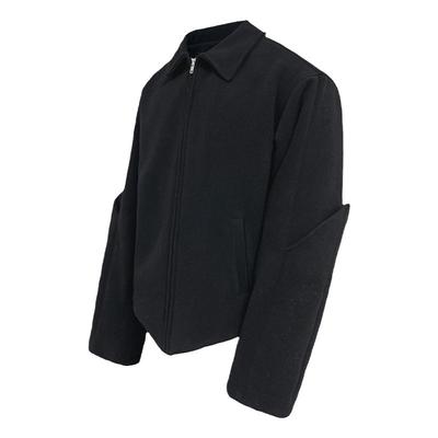 JCAESAR80%羊毛护手夹克YKK拉链