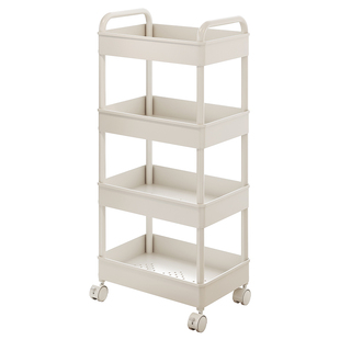 弗林斯小推车置物架落地卧室家用多层厨房卫生间移动收纳储物架子