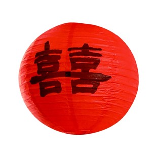 婚房楼梯喜字灯笼立柱布置结婚男女方卧室套装蜂窝球场景装饰新房