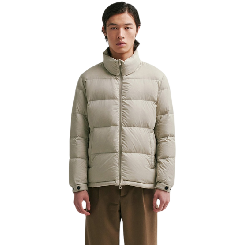 千仞岗男士面包短款羽绒服
