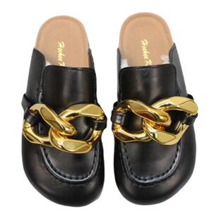 女童勃肯鞋休闲外穿儿童包头拖鞋25-35码春秋款防滑软底亲子半拖