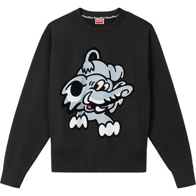【会员特惠】KENZO X VERDY系列 25春夏新品 男士大象图案卫衣