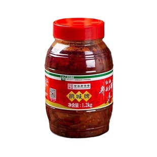 鹃城牌红油郫县豆瓣酱正宗四川炒菜娟裨祁辣椒黄豆酱调料专用大酱