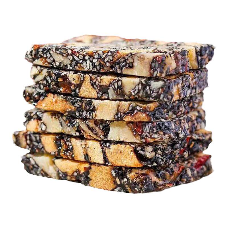 糖尿人专用零食品血糖高吃的无糖精核桃芝麻糕孕妇老人糖友控糖