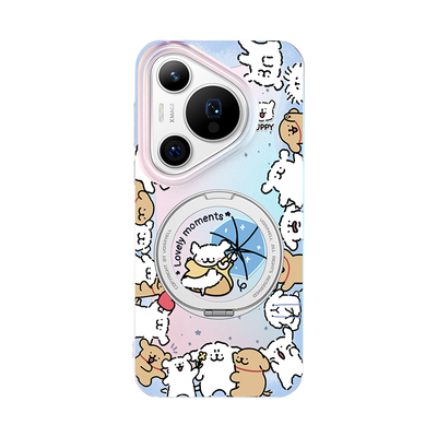 线条小狗适用华为Pura70Pro手机