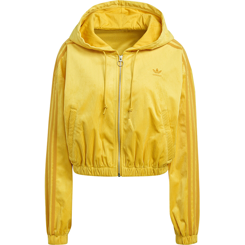 Adidas/阿迪达斯正品三叶草女士连帽时尚潮流夹克外套GU0827