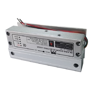 上下无框锁玻璃门专用电插锁电锁门禁锁GLASS DOOR ELECTRIC LOCK