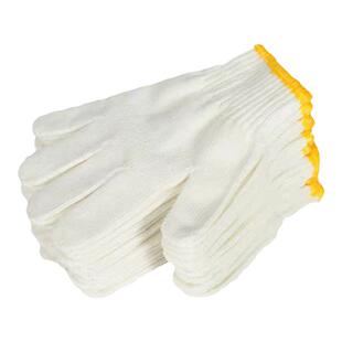 手套劳保耐磨加厚毛纺棉线小号女士工作偏小防滑干活棉纱男女工地