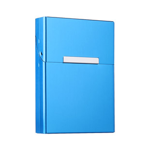 中支专用烟盒20支装6.5手卷烟散装超薄便携男高档铝合金防压防潮