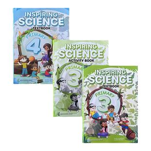 进口新版 新加坡小学科学教材Inspiring Science textbook 国外课本和练习册 英文原版 science教材英文 STEM 科学