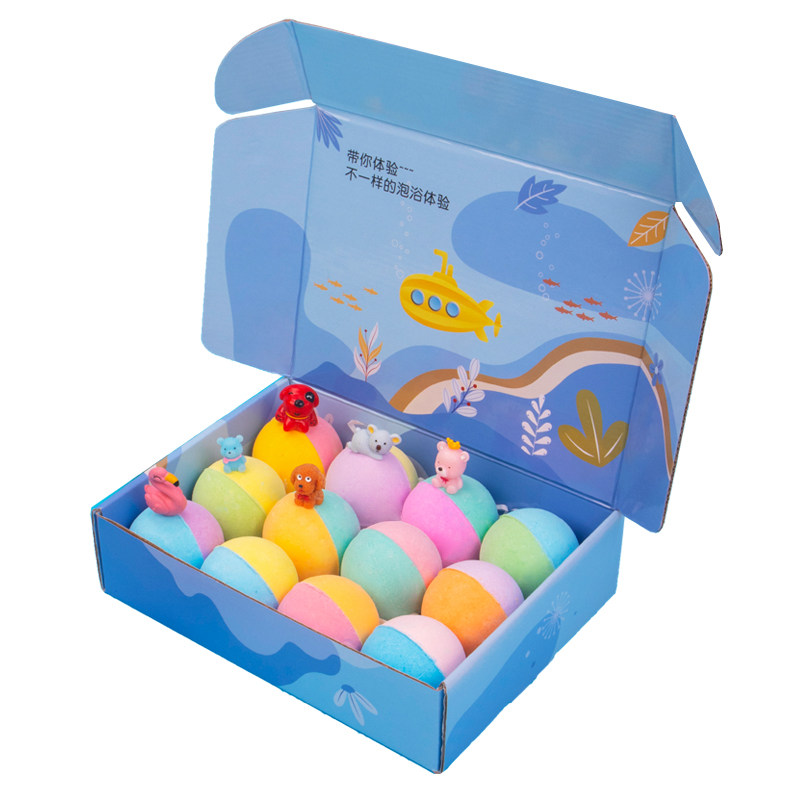 【内含玩具】儿童泡澡球沐浴球浴