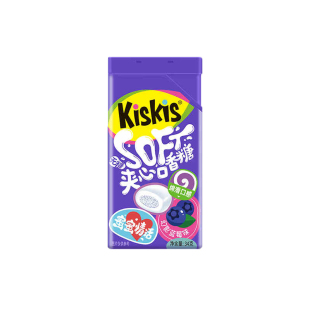 KisKis酷滋阿尔法情话口香糖无糖木糖醇约会接吻清新休闲便携糖果