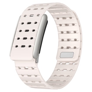 适用whoop5.0手表带透气磁吸硅胶腕带whoopwatch手环心电款MG表链