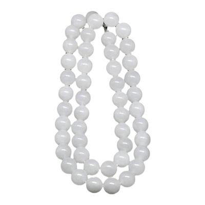 圆珠籽料手串项链8mm新疆和田玉