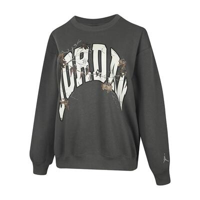 Nike耐克女装2025冬季新款BRK FLC CREW GFX RLT套头卫衣HV0473