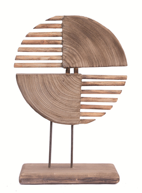 厂家销售原创木质工艺品桌面抽象