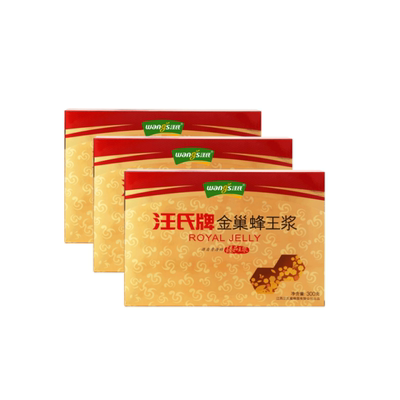 汪氏蜂王浆金巢果冻装小包装