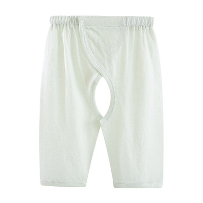 Aengbay新生婴儿纯棉开裆裤薄款