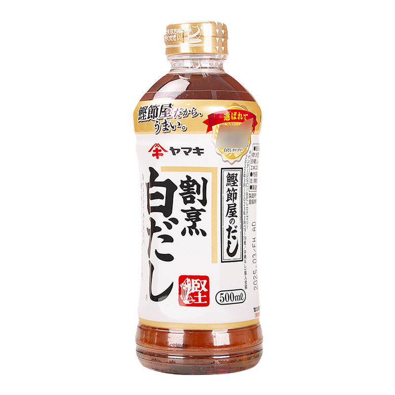 日本雅玛吉白酱油高汤面汁