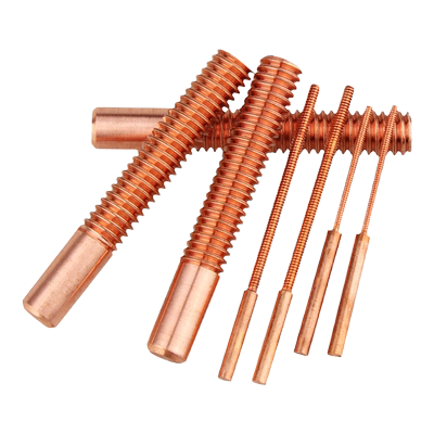 右旋紫铜红铜螺纹电极Feintool