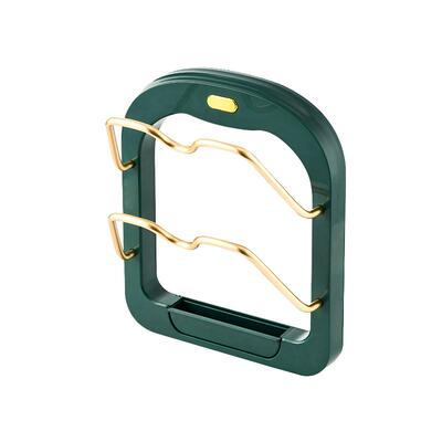 北欧轻奢厨房锅盖架免打孔壁挂式