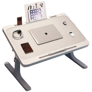 喵同学床上小桌子大学生宿舍笔记本电脑桌支架家用折叠桌懒人阳台飘窗卧室办公学习小桌板学生看书写作业阅读