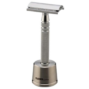 日本制造 一生之物日本FEATHER剃须刀不锈钢双面手动剃刀　刮胡刀