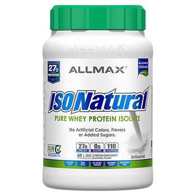 ALLMAX天然分离乳清蛋白粉纯乳清蛋白质粉健肌粉瘦人运动无糖whey