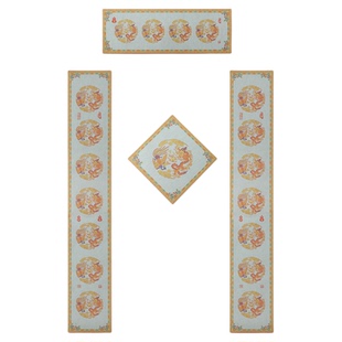 梅林笔庄水写专用对联水洗布新款万年红空白仿宣水写布2026马年初学者练习毛笔字春联水写布反复使用清水练字