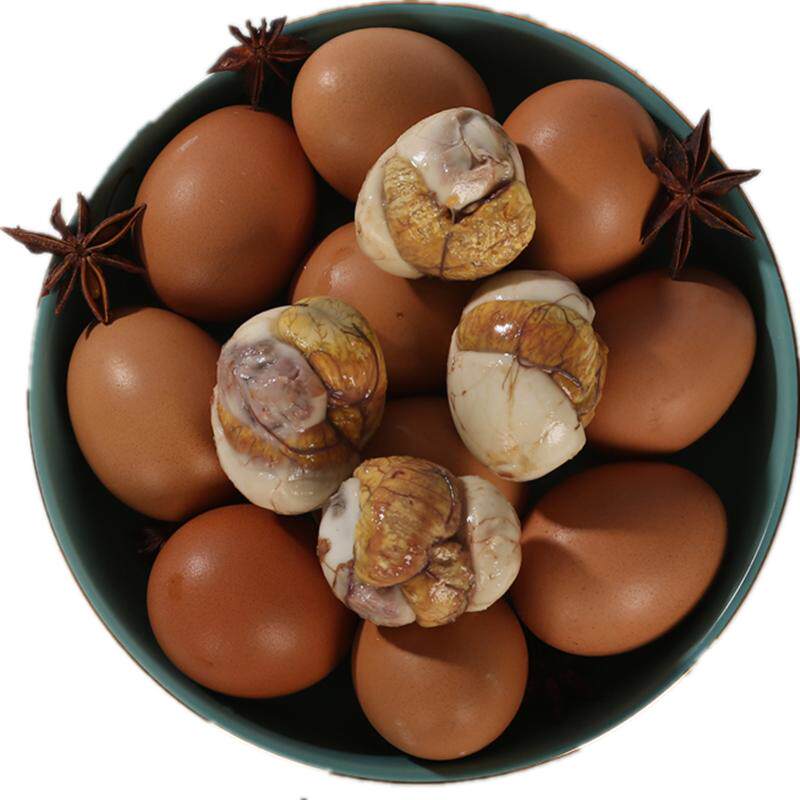 活珠子五香味活珠子新鲜13天五香味毛鸡蛋钢化蛋开袋即食香辣20只