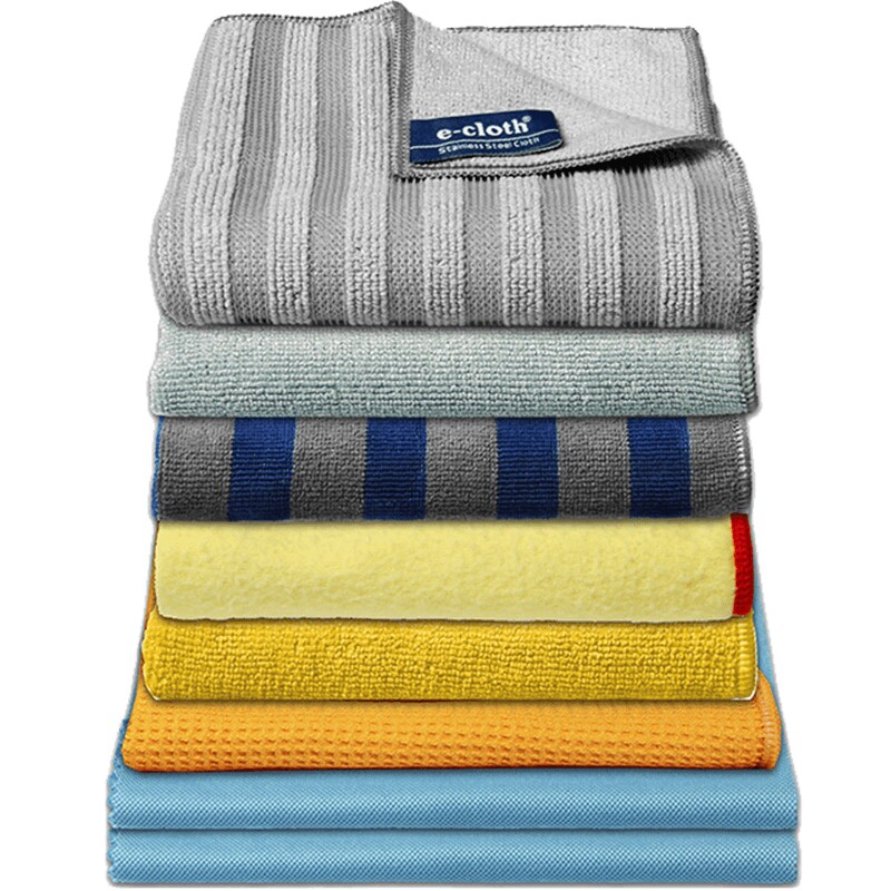 利快百洁布套装英国进口分类清洁布吸水玻璃卫浴厨房窗户保洁抹布