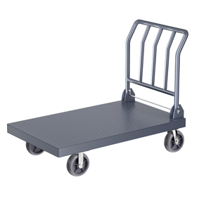 钢板平板车搬运车手推车折叠小推车拉货仓库手拉车拉货拖车推货车