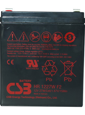 CSB希世比 HR1234WF2 HR1221W  12V9AH 12V7.2AH APC BK650CH电池
