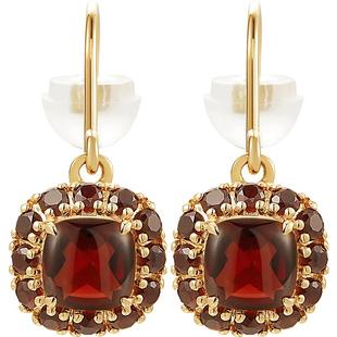 CIRCLE珠宝最开始的赠礼天然石榴石18K金彩宝项链女群镶奢华妈妈