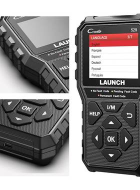 元征LAUNCHX431Creader/CR529OBD英文版II码CR5001读卡