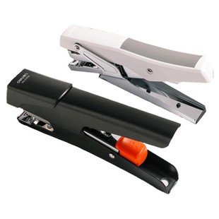 得力手握式订书机外卖打包专用订书机办公用学生省力订书机订厚书订书器商用便携大号装订机大型家用装订用品