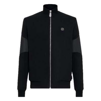 PHILIPP PLEIN 男士骷髅图案运动外套春夏上衣