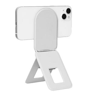 BaDoYao磁吸折叠隐形三角架口袋手机支架MagSafe适用通用苹果iphone安卓直播vlog博主拍摄自拍多功能皮三脚架