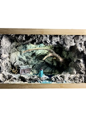 原创手工微景观小夜灯礼物