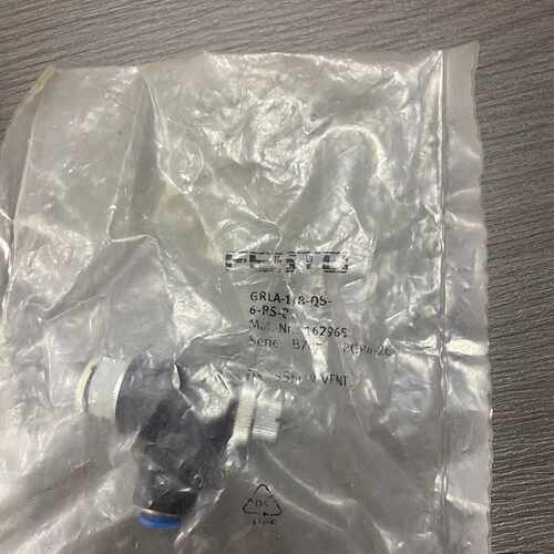 费斯托接头GRLA-1/8-QS-6-RS-B  16296拍前询价下单